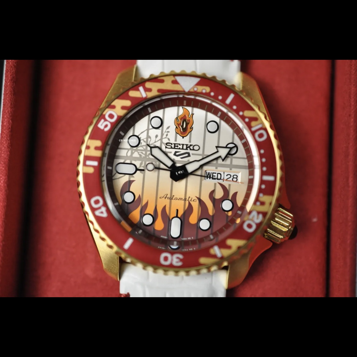 SEIKO DEMON SLAYER KYOJURO RENGOKU WATCH Ahmado Store