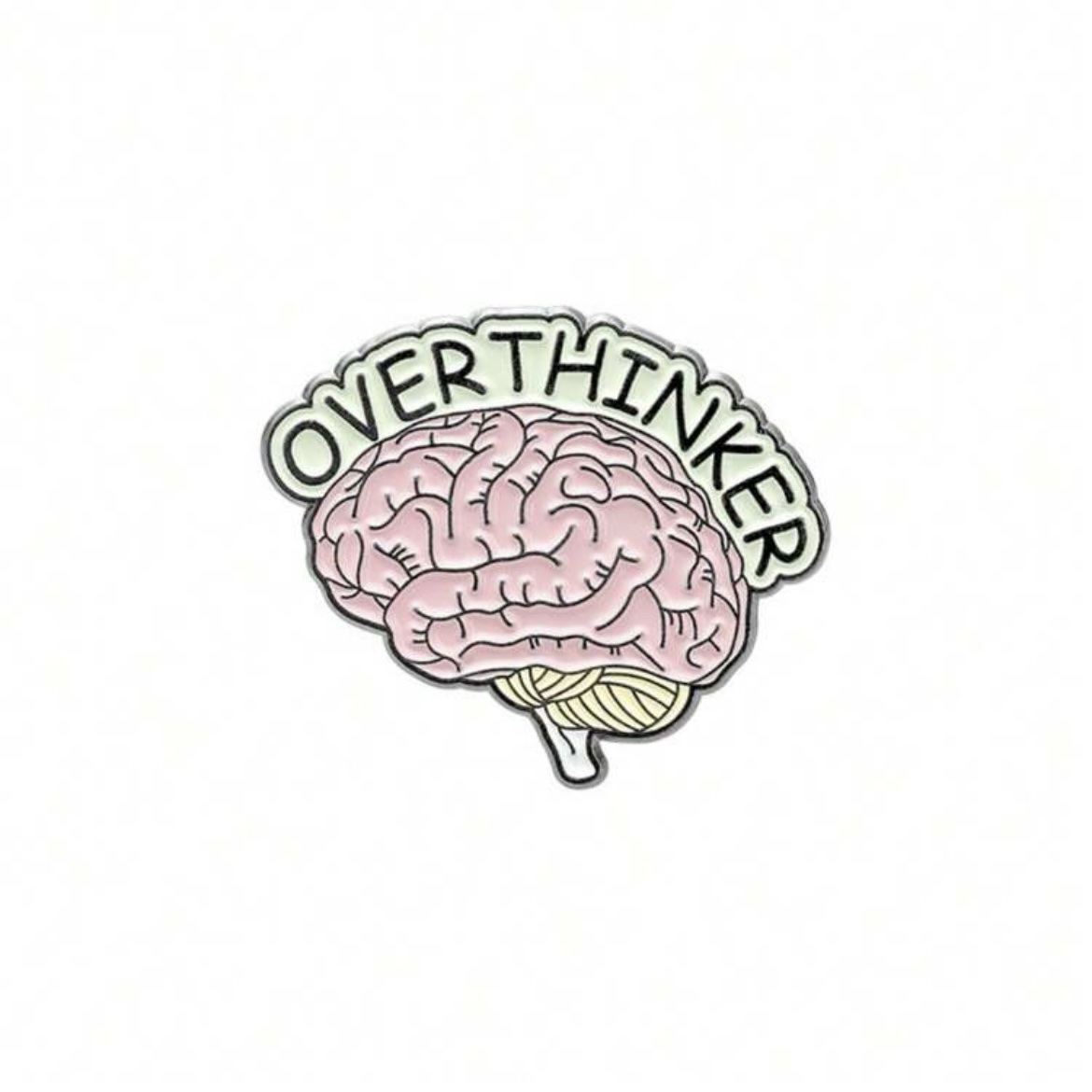 Over thinker brain pin – Ahmado Store